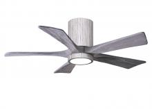 Matthews Fan Company IR5HLK-BW-BW-42 - IR5HLK five-blade flush mount paddle fan in Barn Wood finish with 42” solid barn wood tone blade