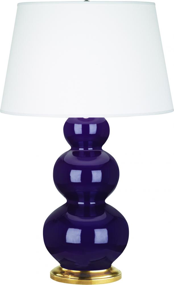 Amethyst Triple Gourd Table Lamp