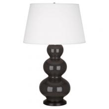 Robert Abbey CF41X - Coffee Triple Gourd Table Lamp