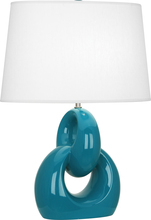 Robert Abbey PC981 - Peacock Fusion Table Lamp