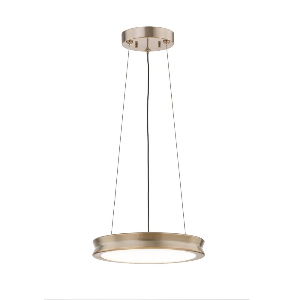 Bevel 12" LED Pendant