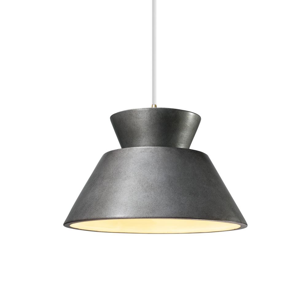 Trapezoid 1-Light LED Pendant