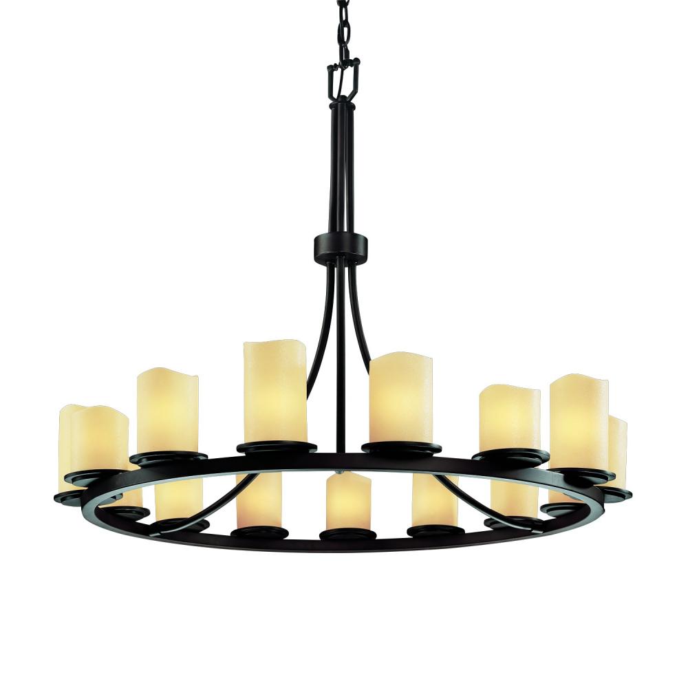 Dakota 15-Light 1-Tier Ring Chandelier