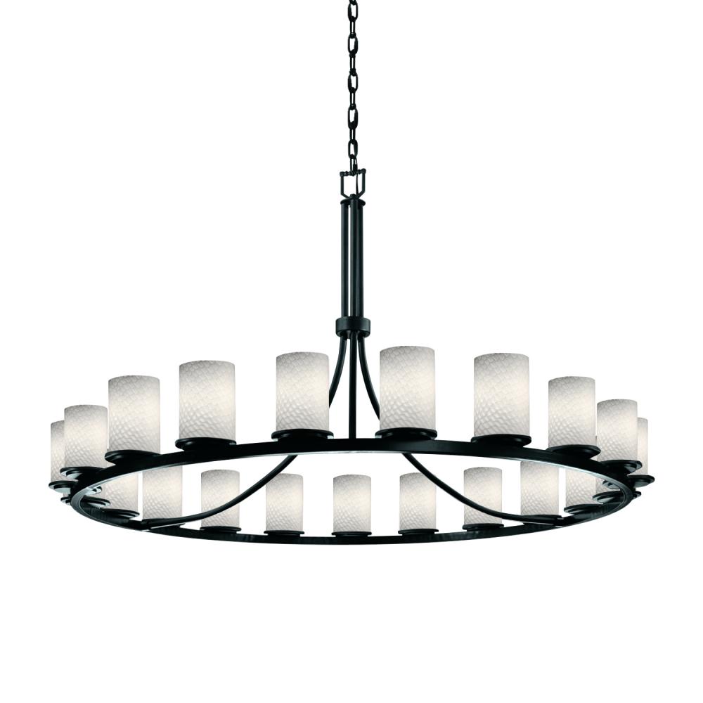 Dakota 21-Light 1-Tier Ring Chandelier