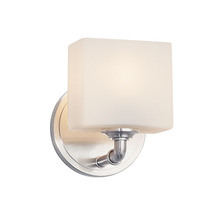 Justice Design Group FSN-8467-55-OPAL-CROM - Bronx ADA 1-Light Wall Sconce