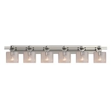 Justice Design Group FSN-8506-30-SEED-NCKL - Argyle 6-Light Bath Bar