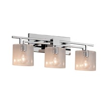 Justice Design Group FSN-8703-30-SEED-CROM - Aero 3-Light Bath Bar