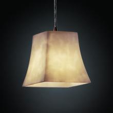 Justice Design Group CLD-8815-20-ABRS-RIGID - Mini 1-Light Pendant