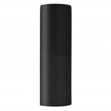 Justice Design Group CER-5400-BLK-LED1-1000 - ADA LED Tube - Closed Top