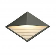 Justice Design Group CER-5600-PWGN - ADA Diamond LED Wall Sconce