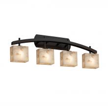 Justice Design Group ALR-8594-55-DBRZ - Archway 4-Light Bath Bar