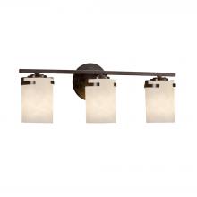 Justice Design Group CLD-8453-10-DBRZ-LED3-2100 - Atlas 3-Light LED Bath Bar