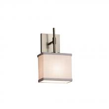 Justice Design Group FAB-8417-55-WHTE-NCKL-LED1-700 - Union ADA 1-Light LED Wall Sconce