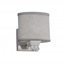 Justice Design Group FAB-8471-30-GRAY-NCKL-LED1-700 - Ardent 1-Light LED Wall Sconce