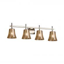 Justice Design Group FSN-8414-20-MROR-NCKL - Union 4-Light Bath Bar