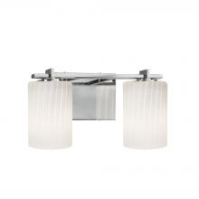 Justice Design Group FSN-8442-10-RBON-CROM-LED2-1400 - Era 2-Light LED Bath Bar