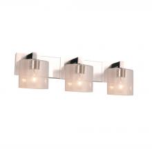 Justice Design Group FSN-8923-30-SEED-CROM-LED3-2100 - Modular 3-Light LED Bath Bar