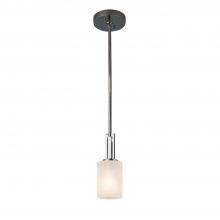 Justice Design Group FSN-8445-10-FRCR-CROM-LED1-700 - Era 1-Light LED Mini-Pendant