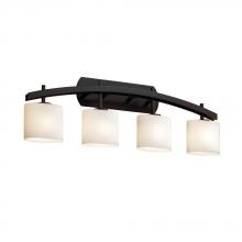 Justice Design Group FSN-8594-30-MROR-DBRZ - Archway 4-Light Bath Bar