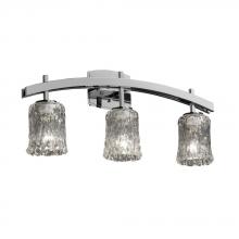 Justice Design Group GLA-8593-26-WTFR-CROM - Archway 3-Light Bath Bar