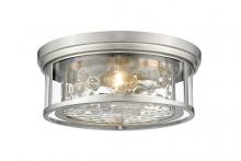 Z-Lite 493F3-BN - 3 Light Flush Mount