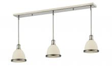 Z-Lite 714MP-3BN - 3 Light Linear Chandelier