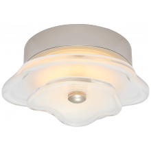 Visual Comfort & Co. Signature Collection KS 4063PN-CRE - Leighton 6" Layered Flush Mount