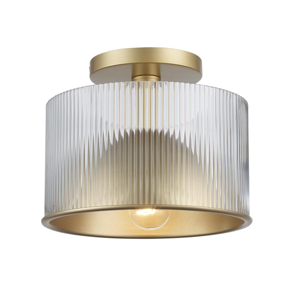 2 - Light Quartz Serenade Semi-Flush Mount