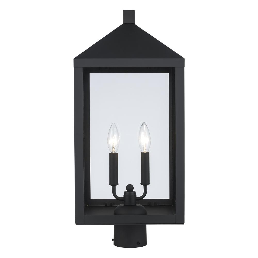 Tempest Post Lantern Black