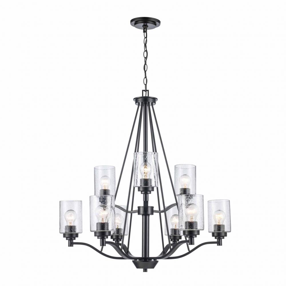 Mod Pod Chandeliers Black