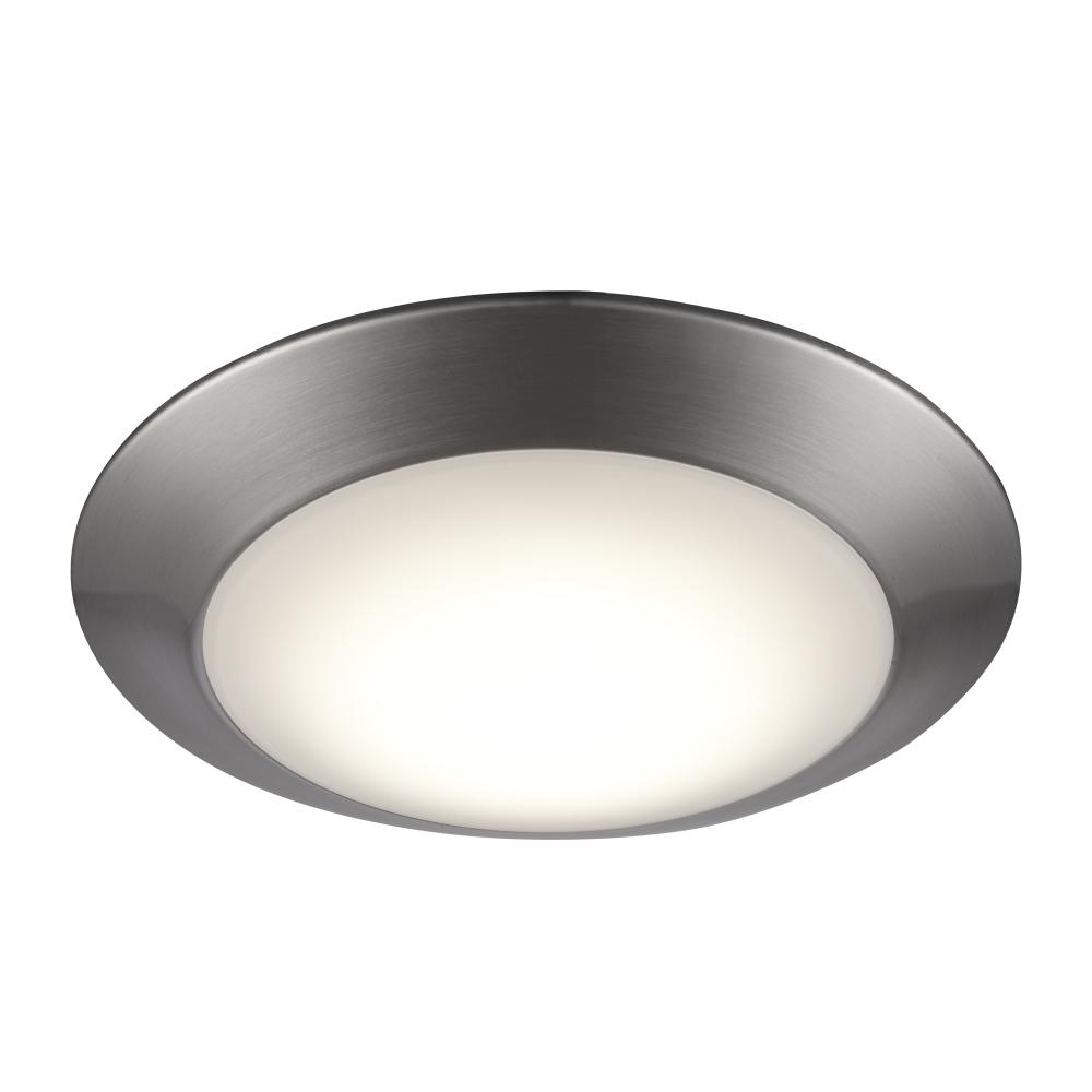 Lunaire Disk Brushed Nickel