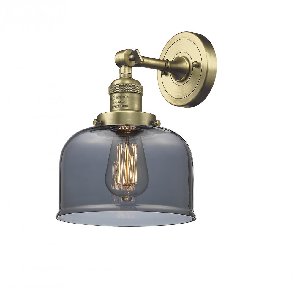 Bell - 1 Light - 8 inch - Antique Brass - Sconce