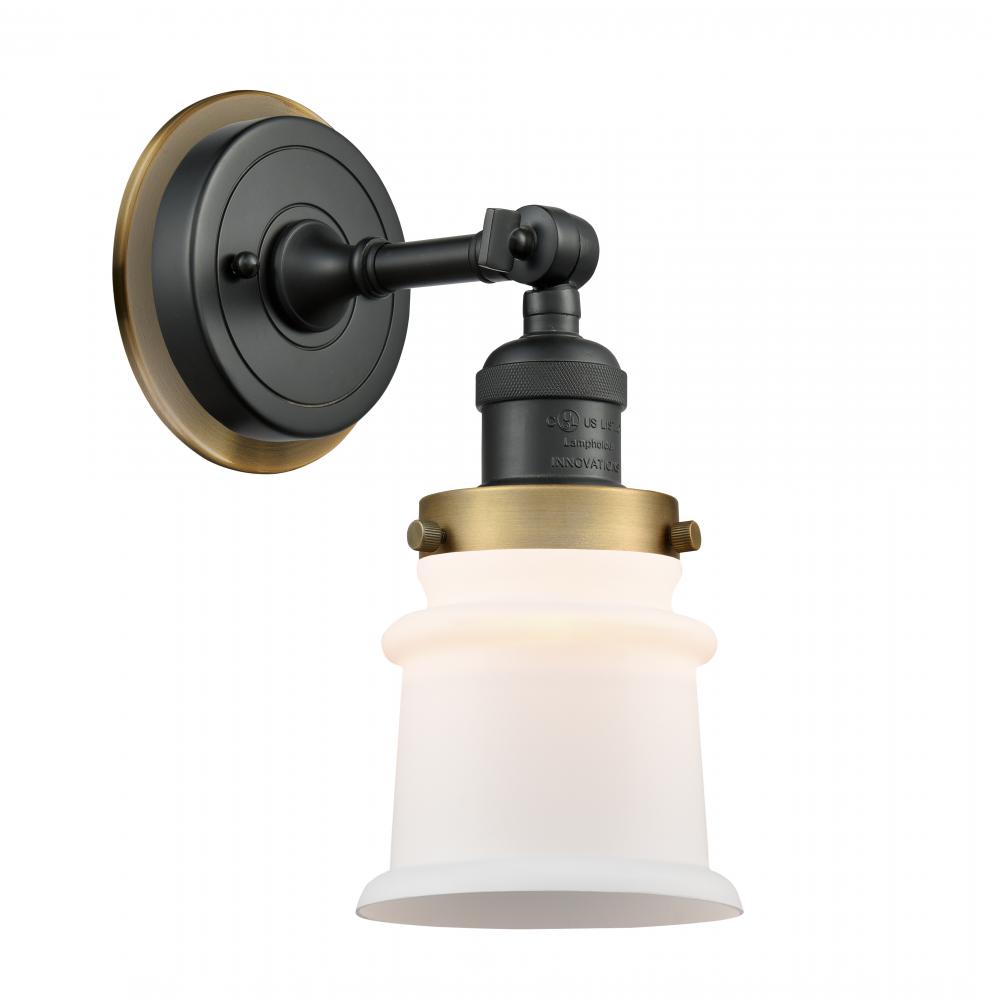 Canton - 1 Light - 5 inch - Matte Black - Sconce