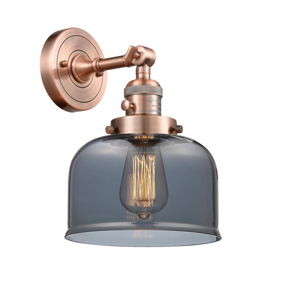 Bell - 1 Light - 8 inch - Antique Copper - Sconce