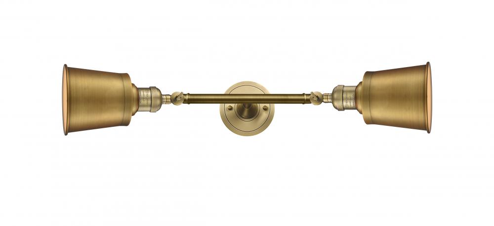 Addison - 2 Light - 5 inch - Brushed Brass - Bath Vanity Light