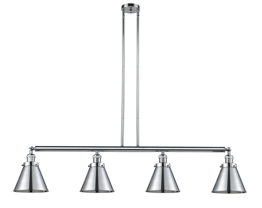 Appalachian - 4 Light - 52 inch - Polished Chrome - Stem Hung - Island Light