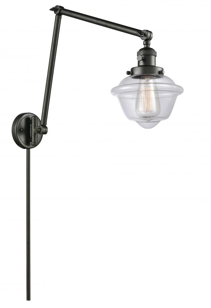 Oxford - 1 Light - 8 inch - Oil Rubbed Bronze - Swing Arm