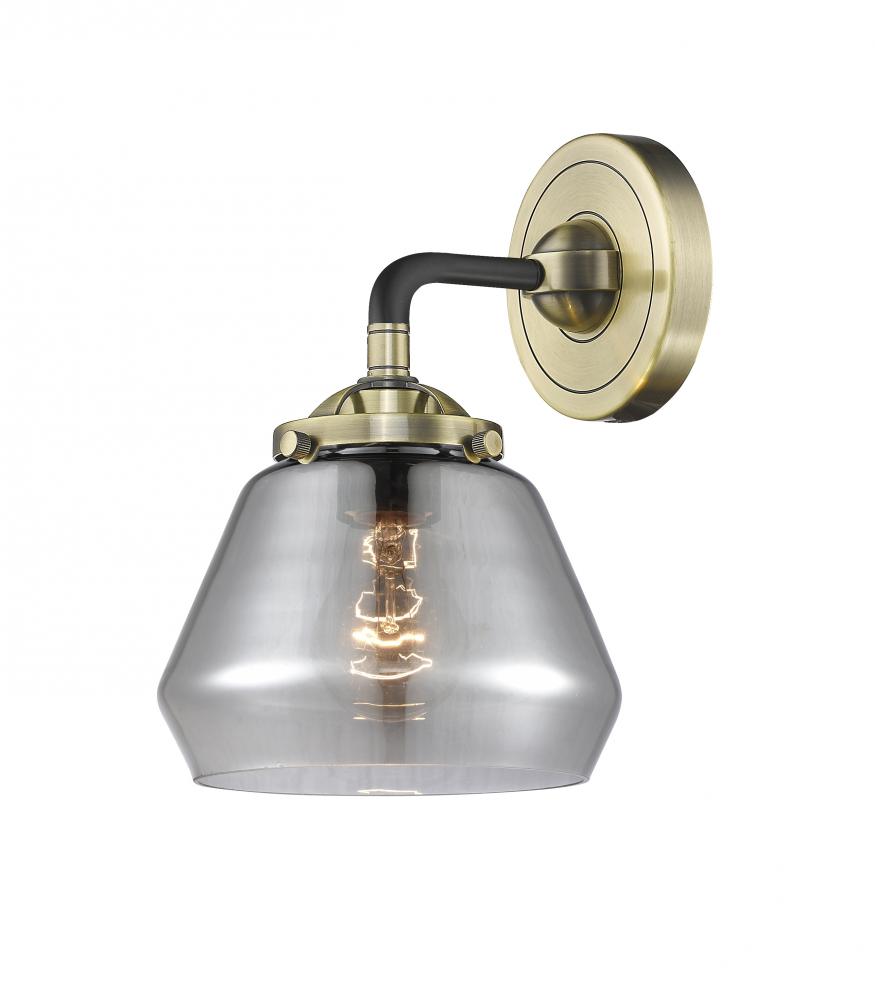 Fulton - 1 Light - 7 inch - Black Antique Brass - Sconce