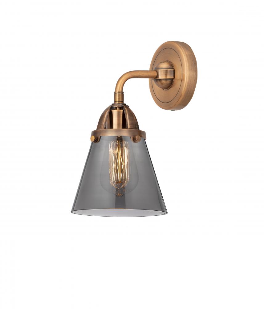 Cone - 1 Light - 6 inch - Antique Copper - Sconce