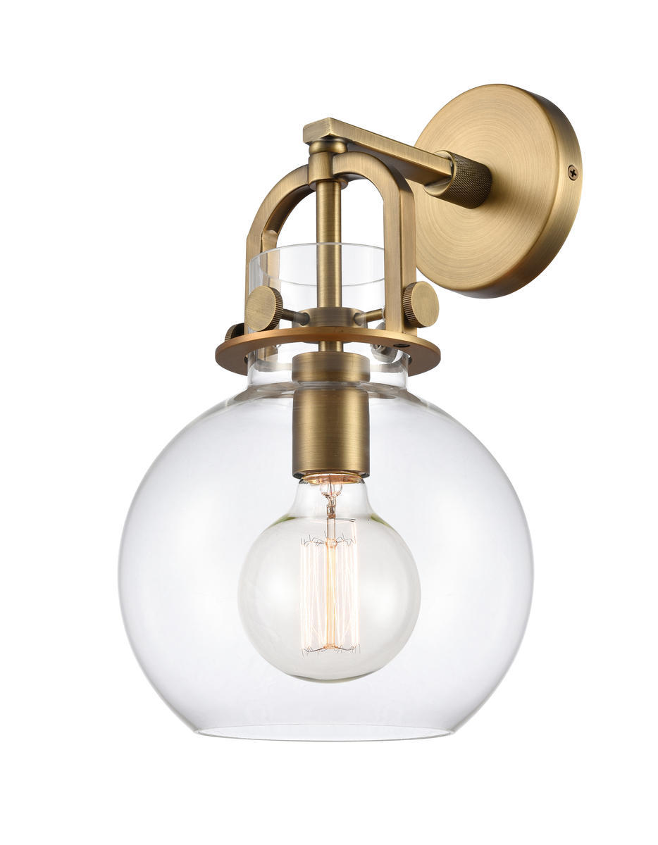 Newton - 1 Light - Brushed Brass - Sconce