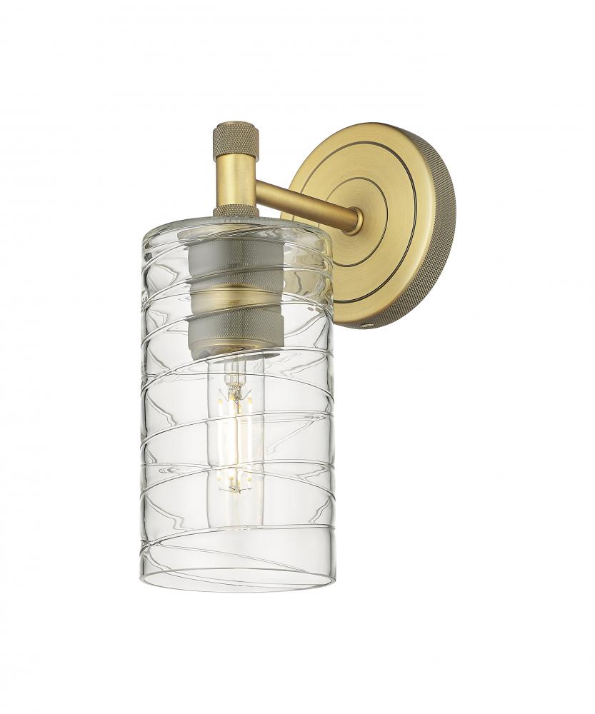 Crown Point - 1 Light - 5 inch - Brushed Brass - Sconce