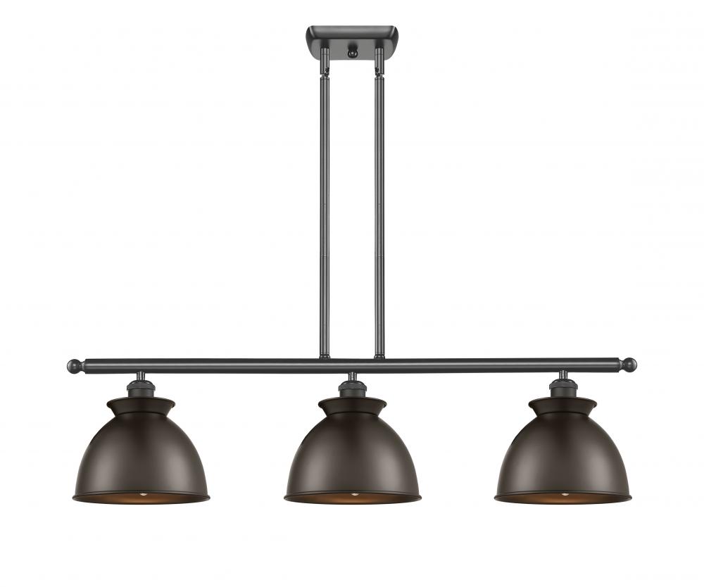 Adirondack - 3 Light - 36 inch - Oil Rubbed Bronze - Cord hung - Island Light