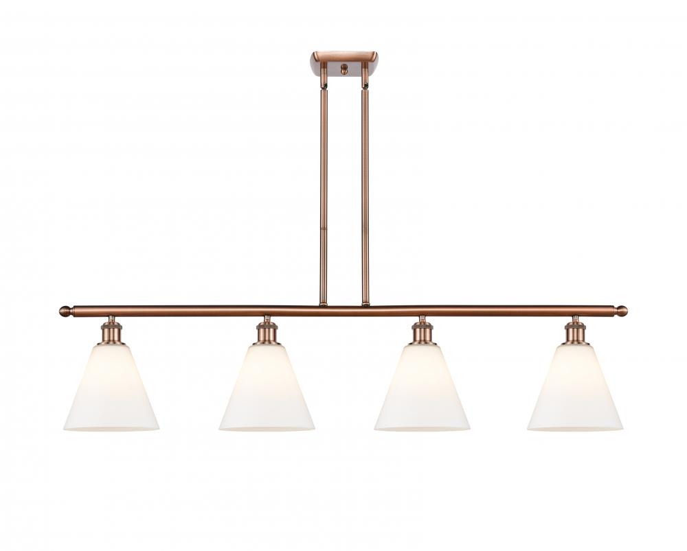 Berkshire - 4 Light - 48 inch - Antique Copper - Cord hung - Island Light