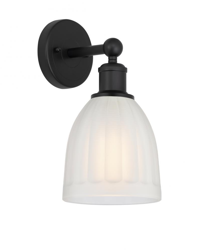 Brookfield - 1 Light - 6 inch - Matte Black - Sconce