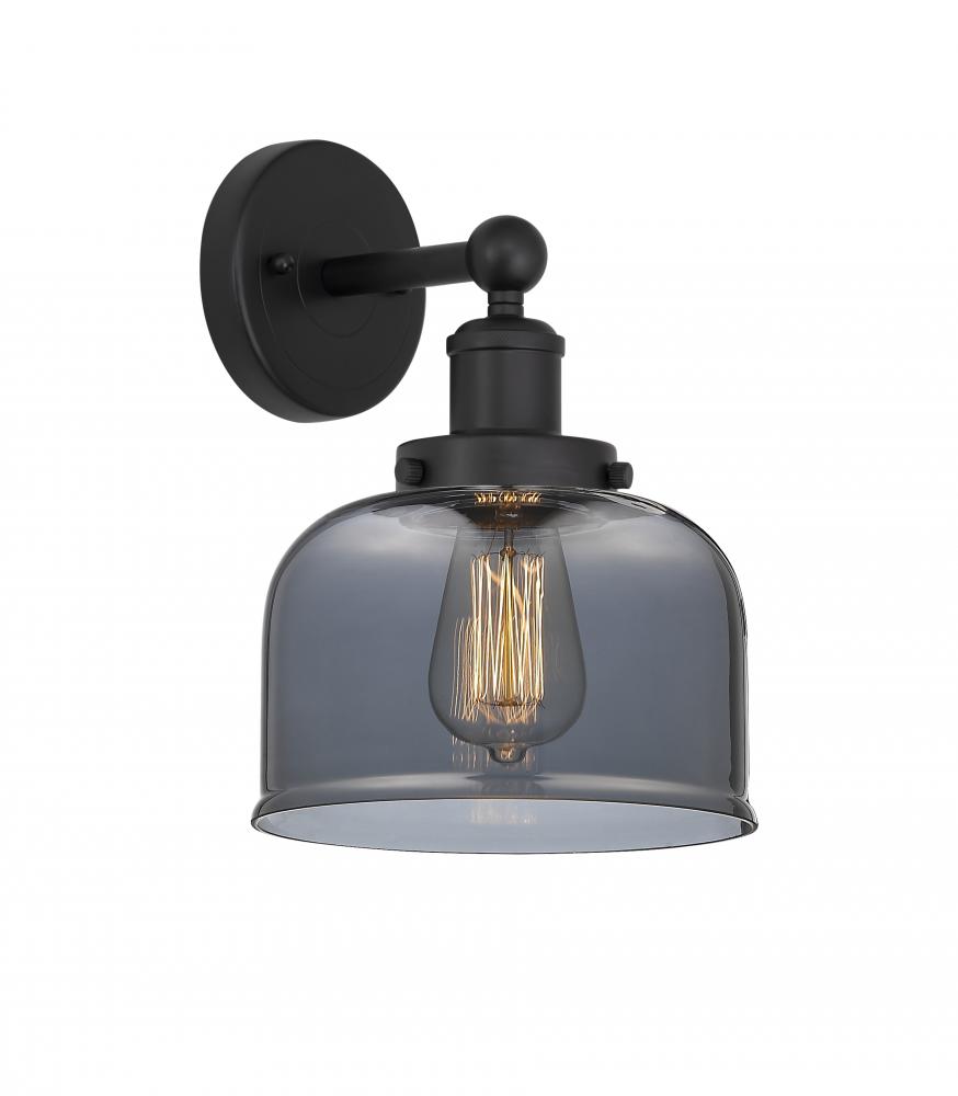 Bell - 1 Light - 8 inch - Matte Black - Sconce