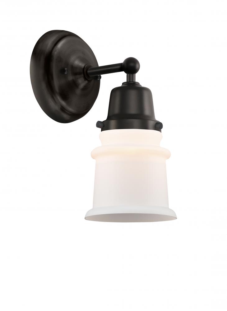 Canton - 1 Light - 5 inch - Matte Black - Sconce