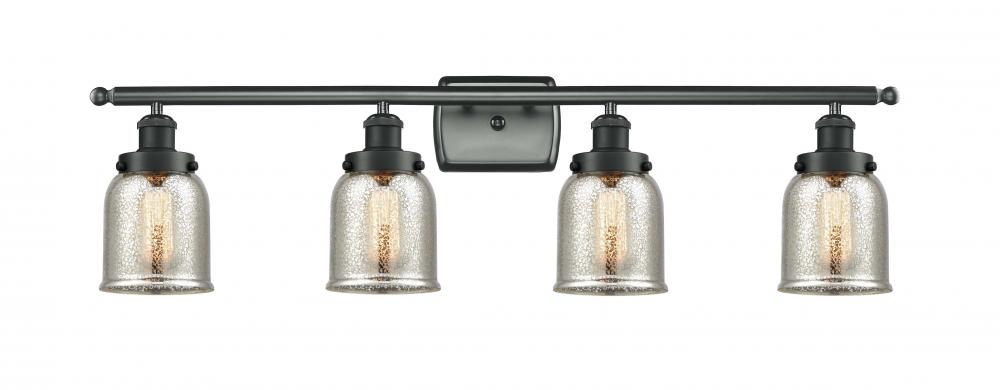 Bell - 4 Light - 36 inch - Matte Black - Bath Vanity Light