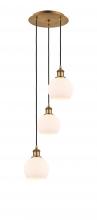 Innovations Lighting 113B-3P-BB-G121-6 - Athens - 3 Light - 12 inch - Brushed Brass - Cord Hung - Multi Pendant