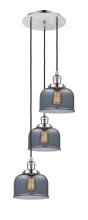 Innovations Lighting 113F-3P-PC-G73 - Cone - 3 Light - 14 inch - Polished Chrome - Cord hung - Multi Pendant