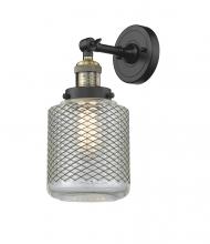 Innovations Lighting 203-BAB-G262-LED - Stanton - 1 Light - 6 inch - Black Antique Brass - Sconce